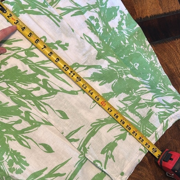 Coldwater Creek linen faux wrap skirt size Large - Picture 4 of 9